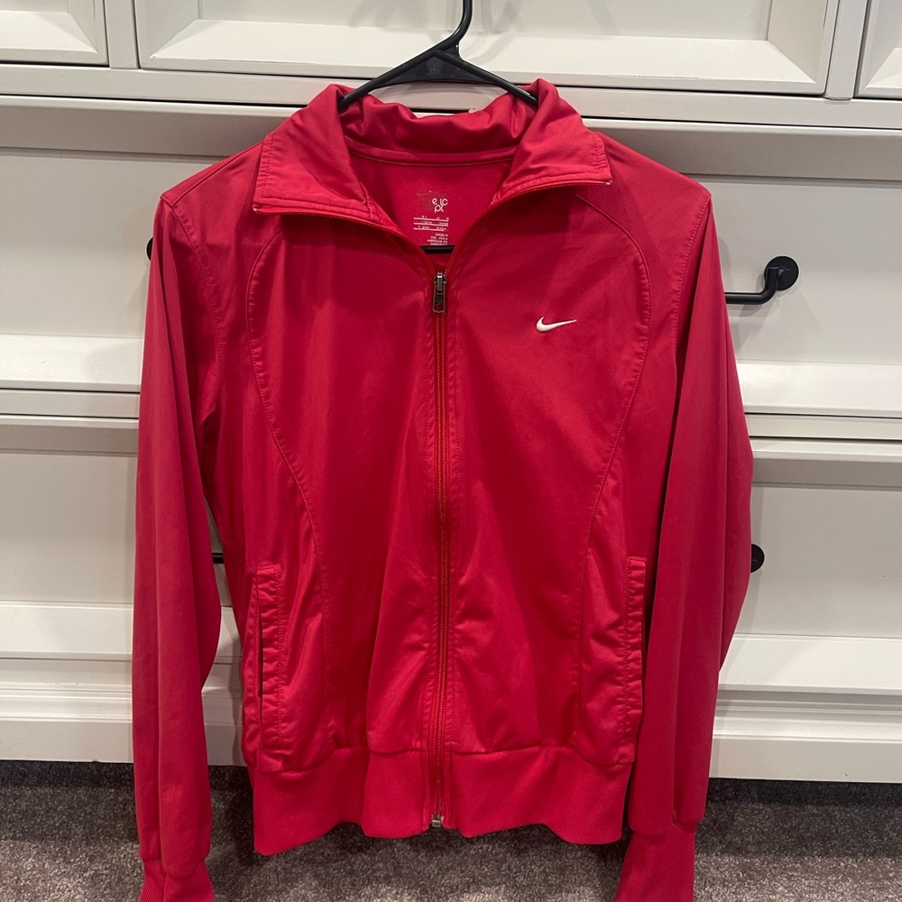 Nike Women's Vibrant Pink Bomber Jacket